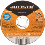 Kotúč korundový, na rezanie kovu, 125x1.6x22.2 mm, Jufisto