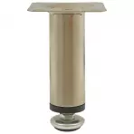 Nábytková noha D-150 saténový nikel STAHL