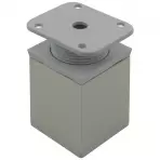 Nábytková noha DAKP-27  60mm hliník STAHL