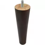 Drevená nábytková noha 150/50-25 mm kužeľ, wenge