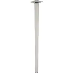 Okrúhla nábytková noha 90 cm biela