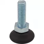 Nastaviteľná nábytková noha fi 30 M10x30 mm