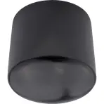 Okrúhla záslepka Ø18 mm čierna (4 ks)
