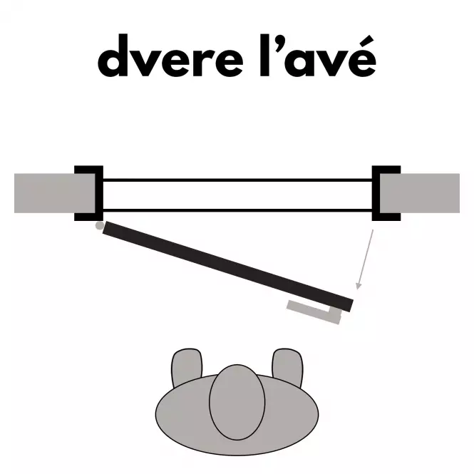 Dvere vnútorné Flavio 03 80L Antracit