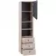 Regál Delta 45 DL6 dub/antracit,3