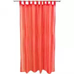 Záves na pútkach 140x250 oranžová