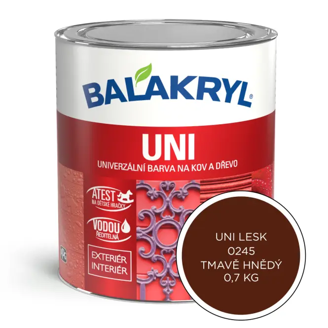 Balakryl Uni Lesk 0245 Palisandr 0,7kg