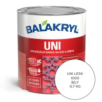 Balakryl Uni Lesk 1000 Biely 0,7kg
