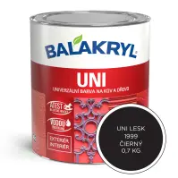 Balakryl Uni lesk 1999 čierny 0,7 kg
