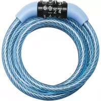 Zámok na bicykel lanko, kódový  1,2 m x 8mm