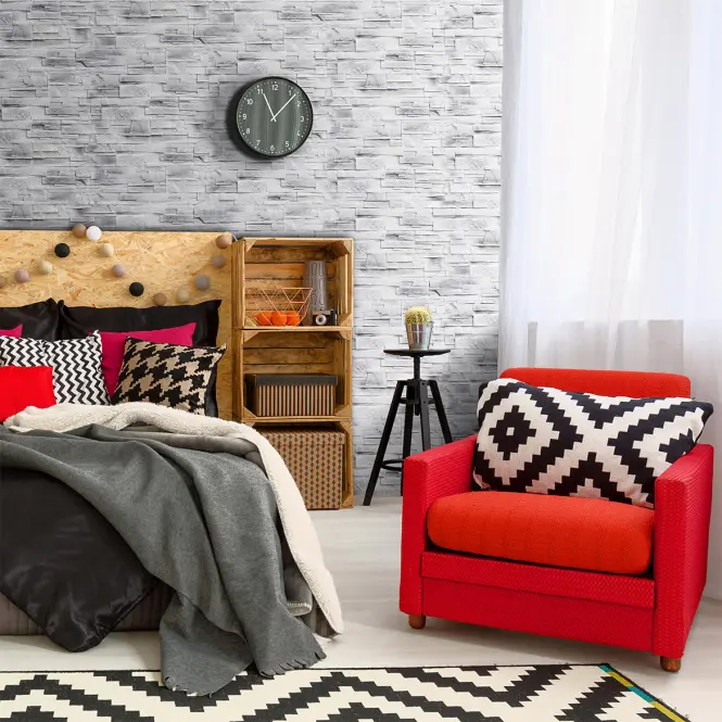 Rohový betónový obkladový kameň Gobi 1 gray