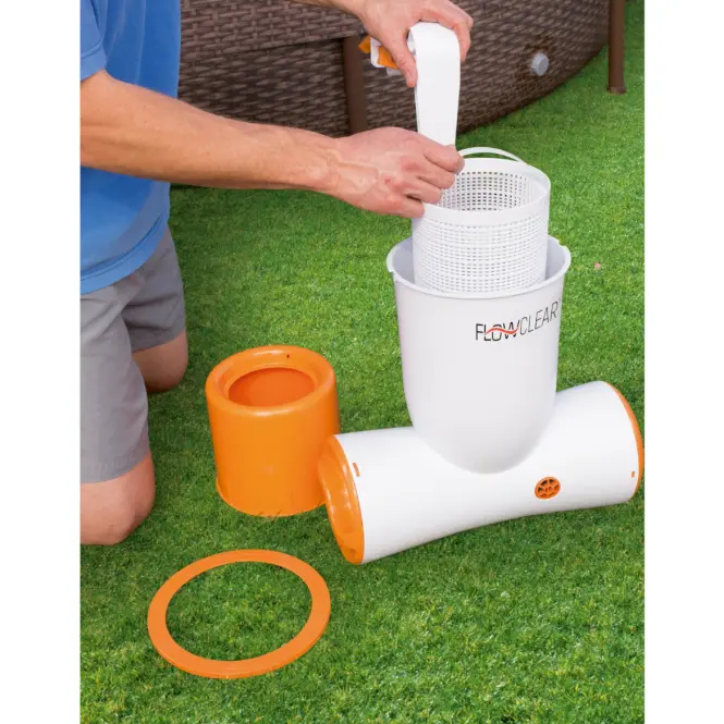 Skimmer+filtrácia kartušová 2v1 Bestway 2,574l/h 58462,7