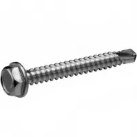 Skrutky samovrtné s podložkou poz 6,3X38MM DIN 7504K