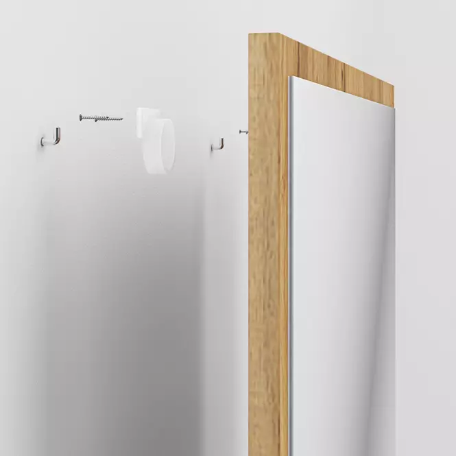 Zrkadlo 65x50 Massi 08 dub wotan