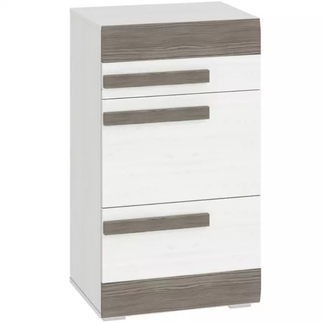 Skrinka na topánky Blanco 20 96 borovica snežná/new grey