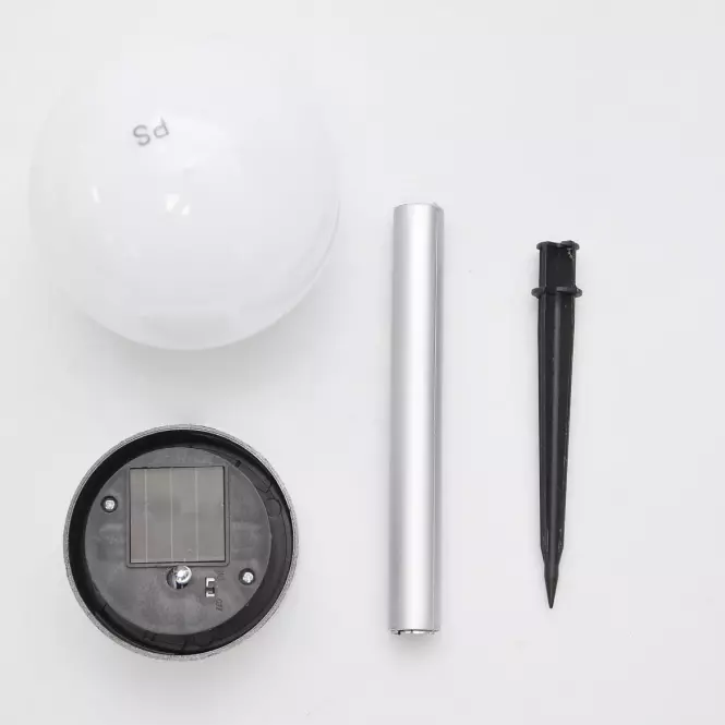 Solárna lampa 1 LED RGB BY-131579
