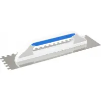 Kubala nerezové hladidlo 130x480 mm zubaté 8x8 mm úchyt G-12 0253