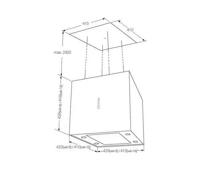 Digestor WK-10 Figur biela,3