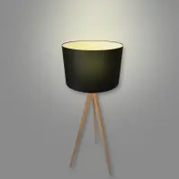 Stojacia lampa Treviso 5039 čierna LP1