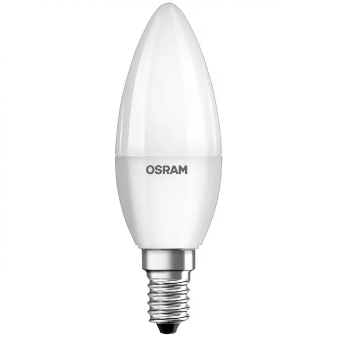 Žiarovka LED Osram E14 B35 7W 4000k 2 ks,2