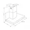 Digestor WK-4 Feniks Glass eco 60 čierna,3