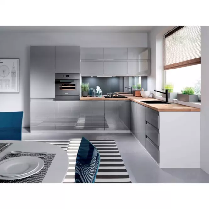 Skrinka do kuchyne Gardena D40S4 grey