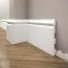 Podlahová lišta  Elegance LPC-24-101 biela matná