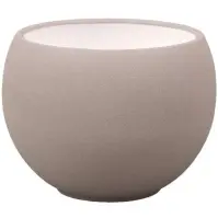 Obal LUNA STRUKTUR d14cm hnedosivá mat