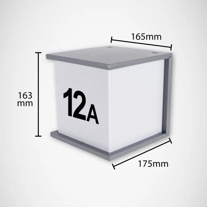 Nástenné svietidlo Maxim E27 grey 0368 K1