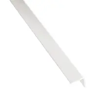 Profil uholníkový samolepiaci PVC biely matný 23.5x23.5x1000