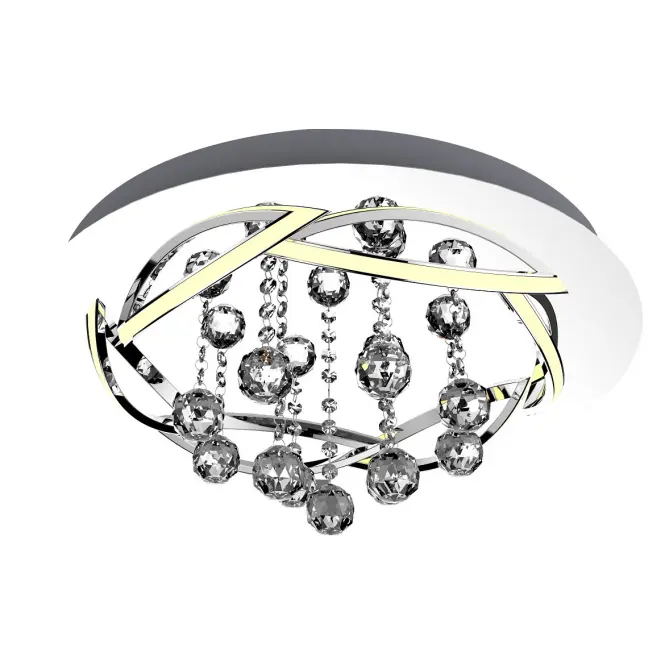 Stropné svietidlo A0016-160 Korfu 50 30 W LED chróm 4000 K