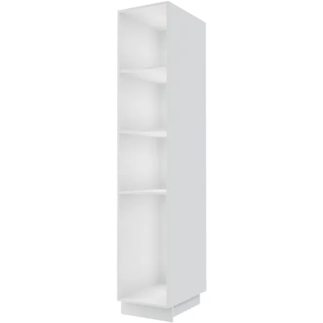 Korpus vysokej skrinky biely 2d14k 40