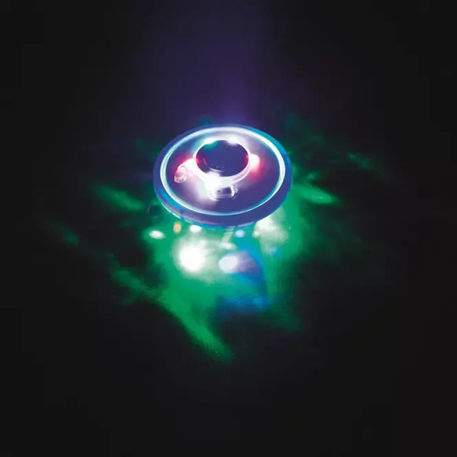 Plávajúca bazénová fontána s LED svetlami 58493