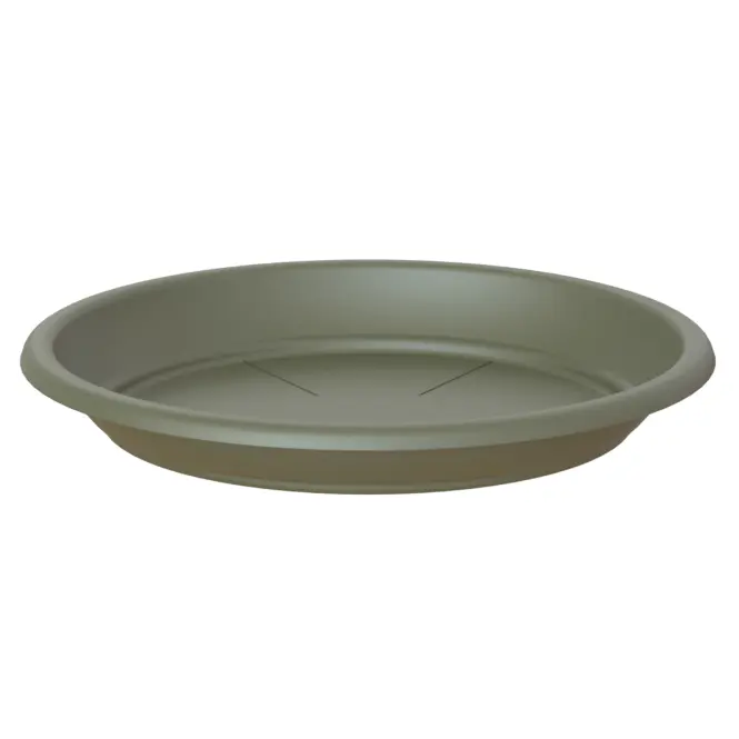 Round podstavec 9.5 cm dry green