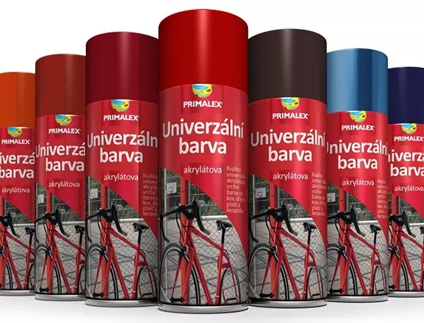 Primalex Sprej RAL 9005 čierny mat 400ml