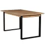 Rozkladací stôl ST42 150/198x85 cm  dub wotan/čierny