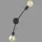 Svietidlo Helix black 2721 LW2